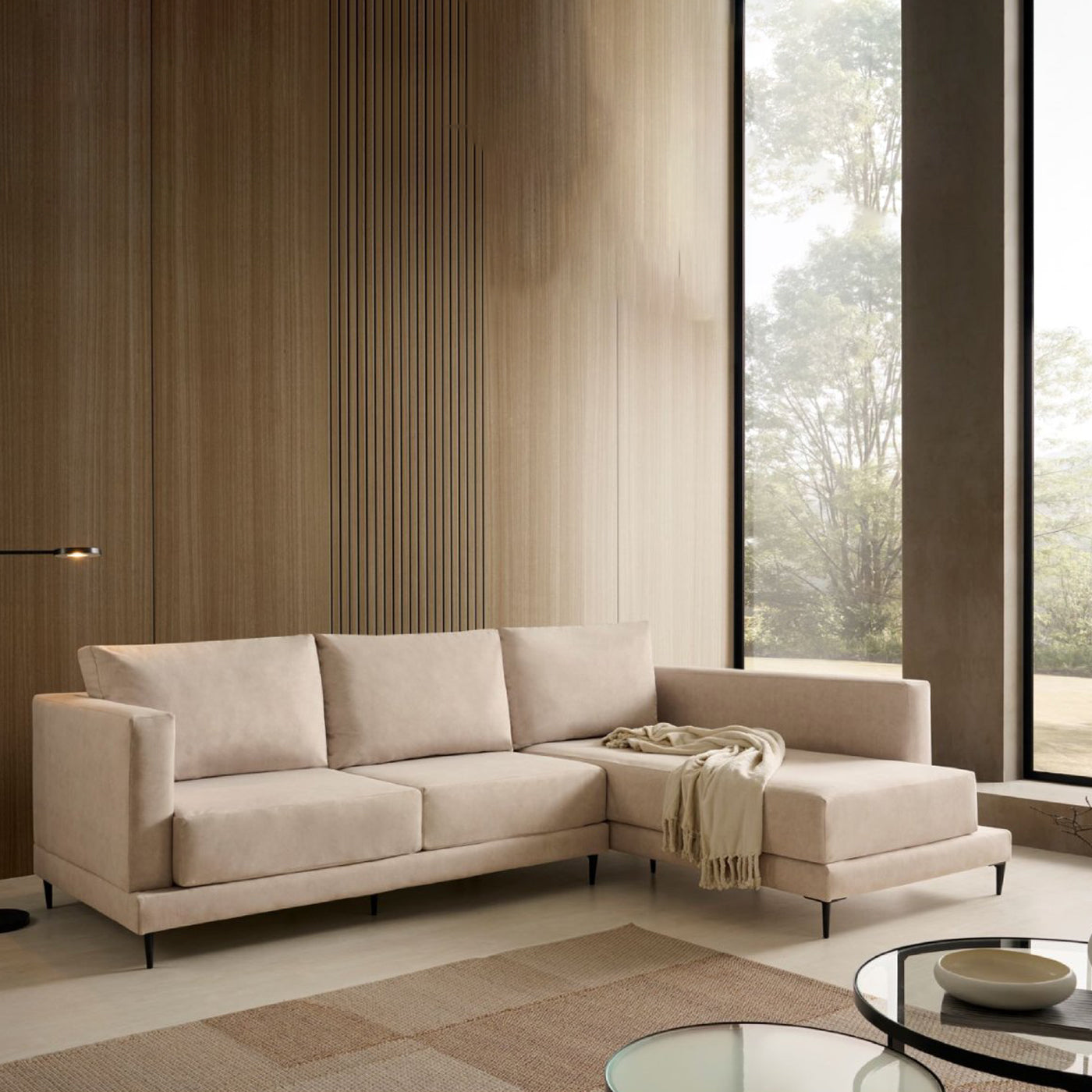 Sofa Chaise Longue Gran Diseño y Alta Gama Martina
