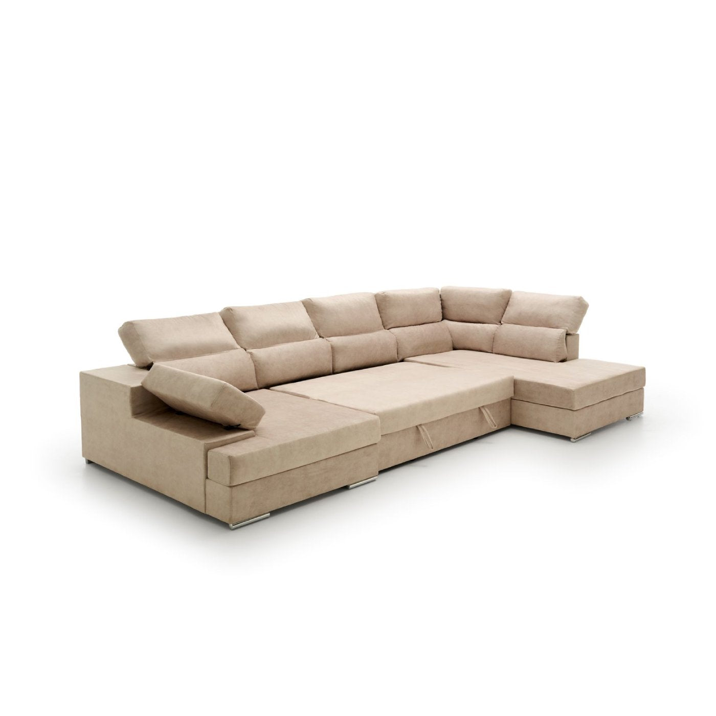 Sofa Gran Chaise Longue Cama Massima Diseño y Alta Gama