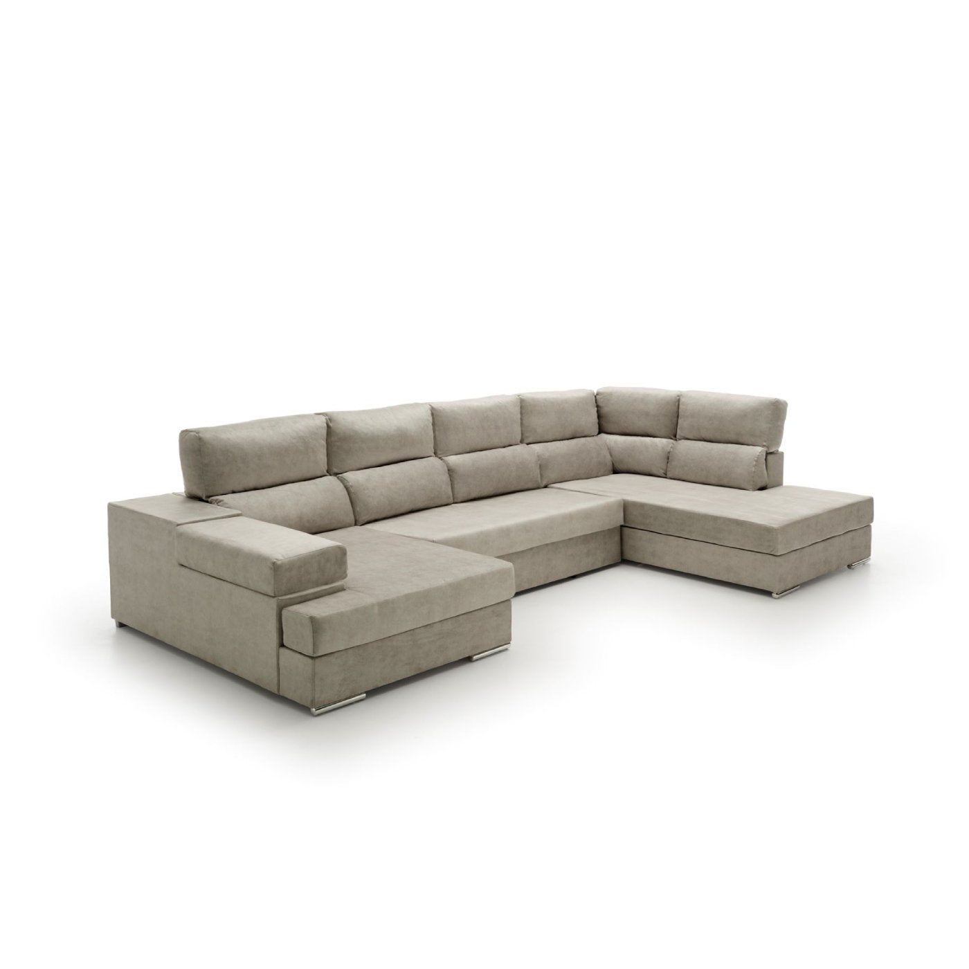 Sofa Gran Chaise Longue Cama Massima Diseño y Alta Gama