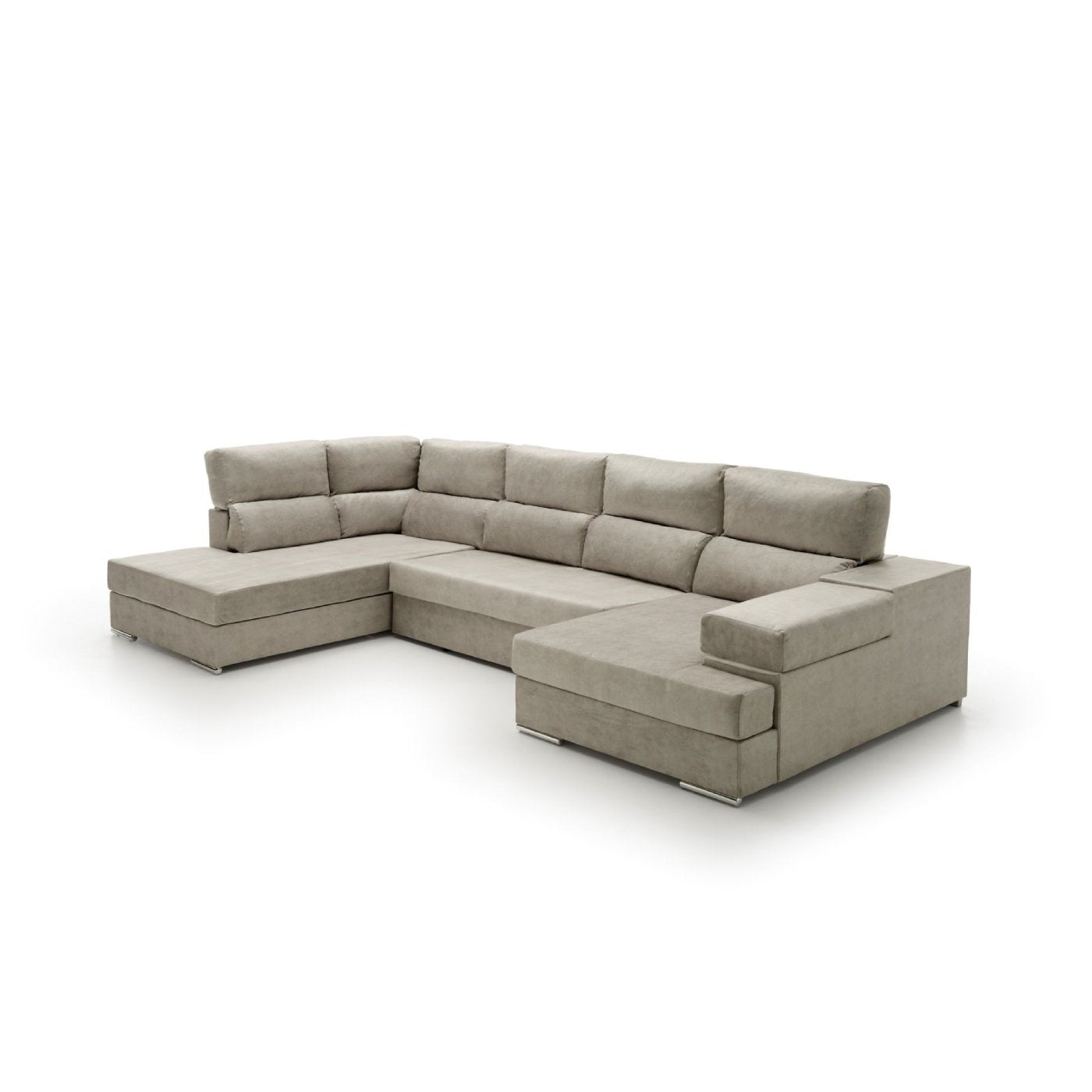 Sofa Gran Chaise Longue Cama Massima Diseño y Alta Gama