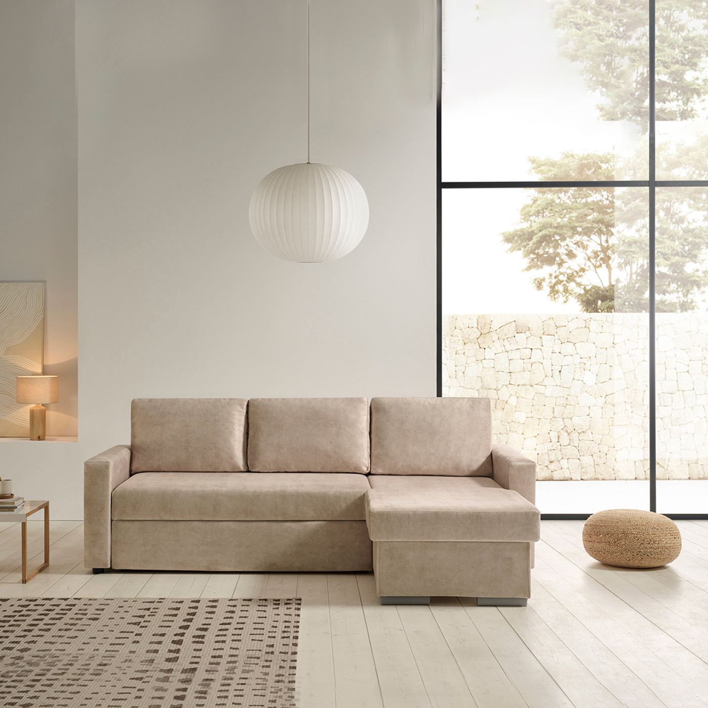 Sofa Cama Chaise Longue Isabella Low Cost