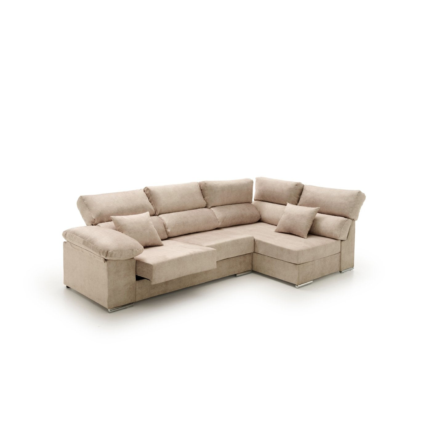 Sofa Chaise Longue - Rinconera Reclinable y Deslizante Cosima Alta Gama