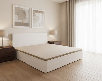 Canapé abatible de madera Venecia XL color blanco — imagen 5