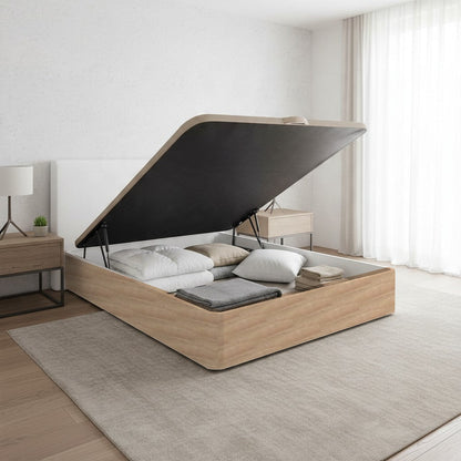 Canapé abatible de madera Toscana color cambrian — imagen 2