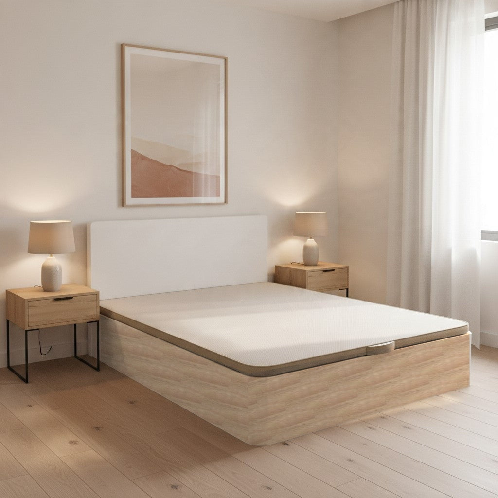 Canapé abatible de madera Toscana color cambrian — imagen 4