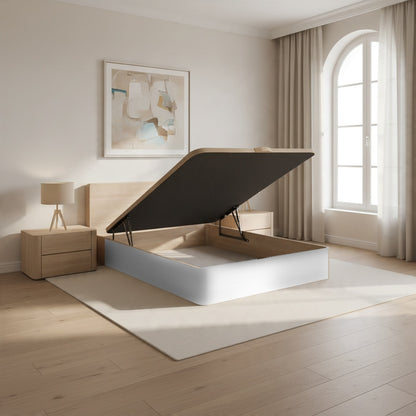 Canapé abatible de madera Turín color blanco — imagen 3