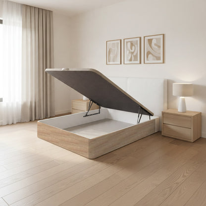 Canapé abatible de madera Venecia XL color cambrian — imagen 3