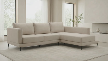 Sofá Chaise Longue Positano - Gran Diseño - Confort Premium