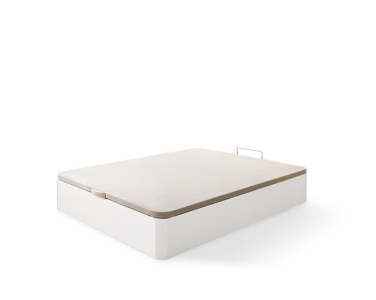 Canapé abatible de madera Venecia XL color blanco — imagen 4